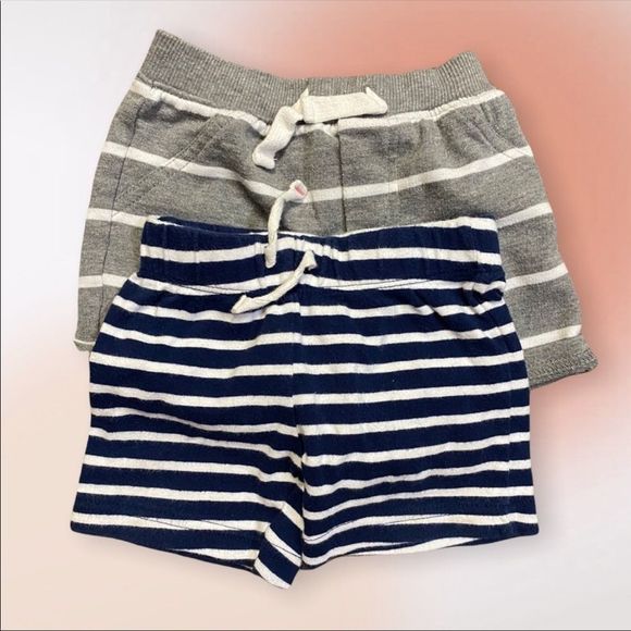 Other - Baby Striped Shorts 6-9 month (x2)